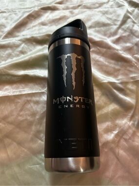 Monster Energy Black YETI 18oz Stainless Bottle